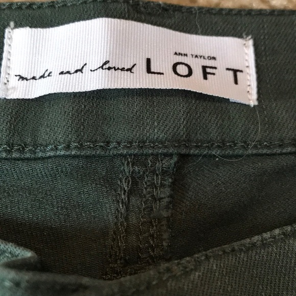 EUC ATL Forest Green Modern Skinny Jeans - Picture 3 of 4